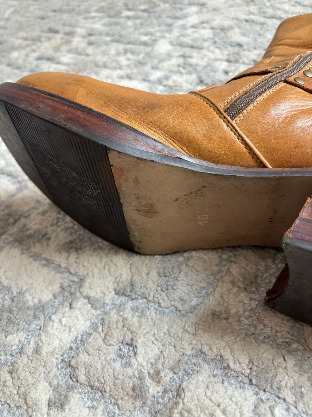 Vintage Durango heeled boots 70s/y2k - Picture 8 of 9